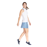 Alternate View 1 of Mosaic Colorblock Sleeveless Polo Shirt